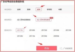 2017年成考录取查询